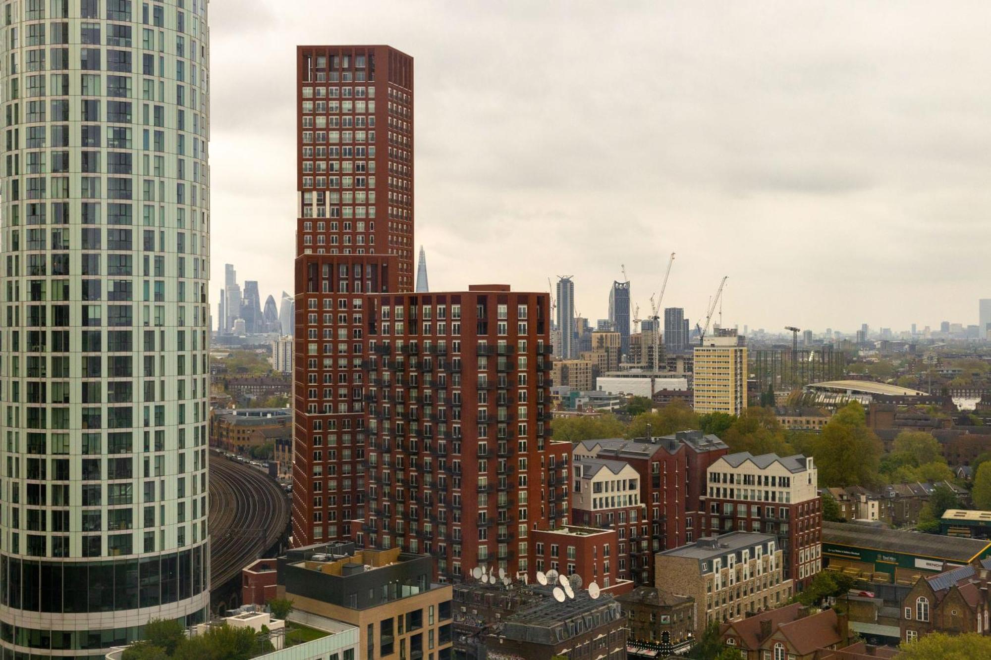 Ferienwohnung Stunning 360º View Luxurious Penthouse London Exterior foto