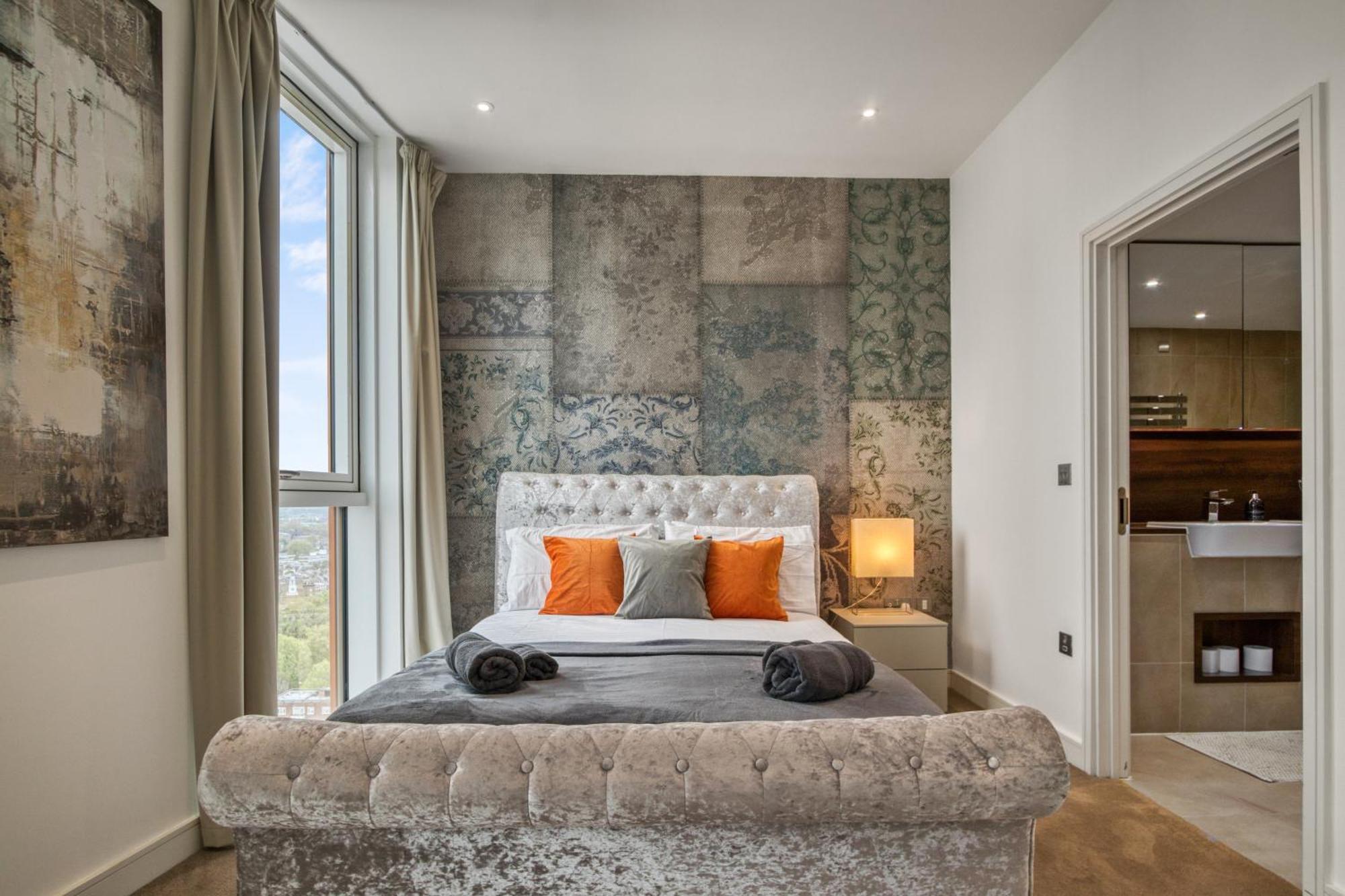 Ferienwohnung Stunning 360º View Luxurious Penthouse London Exterior foto